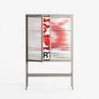 Heart Full - Loft Cabinet - Alexander Khabbazi - Pebble - Reeded glass