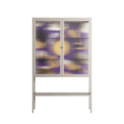 Pebbles - Loft Cabinet - Nick Liefhebber - Pebble - Reeded glass