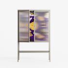 Pebbles - Loft Cabinet - Nick Liefhebber - Pebble - Reeded glass