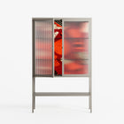 Pebbles 2 - Loft Cabinet - Nick Liefhebber - Pebble - Reeded glass