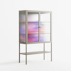 Dream - Loft Cabinet - Heather Zhou - Pebble - Reeded glass