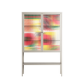 Flower C - Loft Cabinet - Heather Zhou - Pebble - Reeded glass