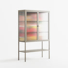 Flower C - Loft Cabinet - Heather Zhou - Pebble - Reeded glass
