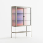Stella - Loft Cabinet - Linus Lohoff - Pebble - Reeded glass