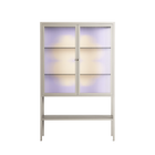 Amara - Loft Cabinet - Linus Lohoff - Pebble - Reeded glass