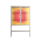 Phonix - Loft Cabinet - Linus Lohoff - Pebble - Reeded glass