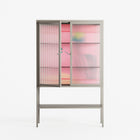 Tender Age in Bloom - Loft Cabinet - Ciara Wade - Pebble - Reeded glass