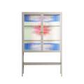 Wino Wagon - Loft Cabinet - Ciara Wade - Pebble - Reeded glass