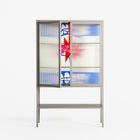 Wino Wagon - Loft Cabinet - Ciara Wade - Pebble - Reeded glass