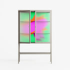 Sit This One Out - Loft Cabinet - Ciara Wade - Pebble - Reeded glass