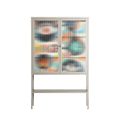 Alive - Loft Cabinet - Vratislav Pecka - Pebble - Reeded glass