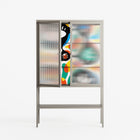 Alive - Loft Cabinet - Vratislav Pecka - Pebble - Reeded glass