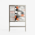 Conserto - Loft Cabinet - Vratislav Pecka - Pebble - Reeded glass