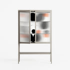 Conserto2 - Loft Cabinet - Vratislav Pecka - Pebble - Reeded glass