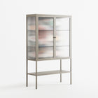 Connections - Loft Cabinet - Vratislav Pecka - Pebble - Reeded glass