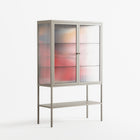 Fuerte - Loft Cabinet - Vratislav Pecka - Pebble - Reeded glass