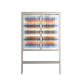 Perspektiva - Loft Cabinet - Vratislav Pecka - Pebble - Reeded glass