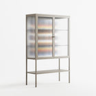 Perspektiva - Loft Cabinet - Vratislav Pecka - Pebble - Reeded glass