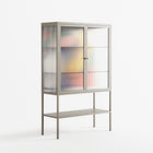 Spilled Paint - Loft Cabinet - Vratislav Pecka - Pebble - Reeded glass