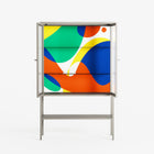 Vibrante - Loft Cabinet - Vratislav Pecka - Pebble - Reeded glass