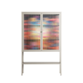 Greatful Meadow - Loft Cabinet - Nur Rydberg - Pebble - Reeded glass