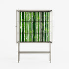 Björkskog - Loft Cabinet - Nur Rydberg - Pebble - Reeded glass