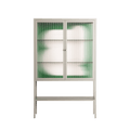 Rest 1 - Loft Cabinet - Andrea Devia-Nuño - Pebble - Reeded glass