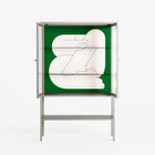 Rest 1 - Loft Cabinet - Andrea Devia-Nuño - Pebble - Reeded glass