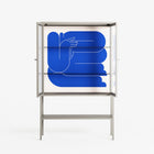 Wait 2 - Loft Cabinet - Andrea Devia-Nuño - Pebble - Reeded glass