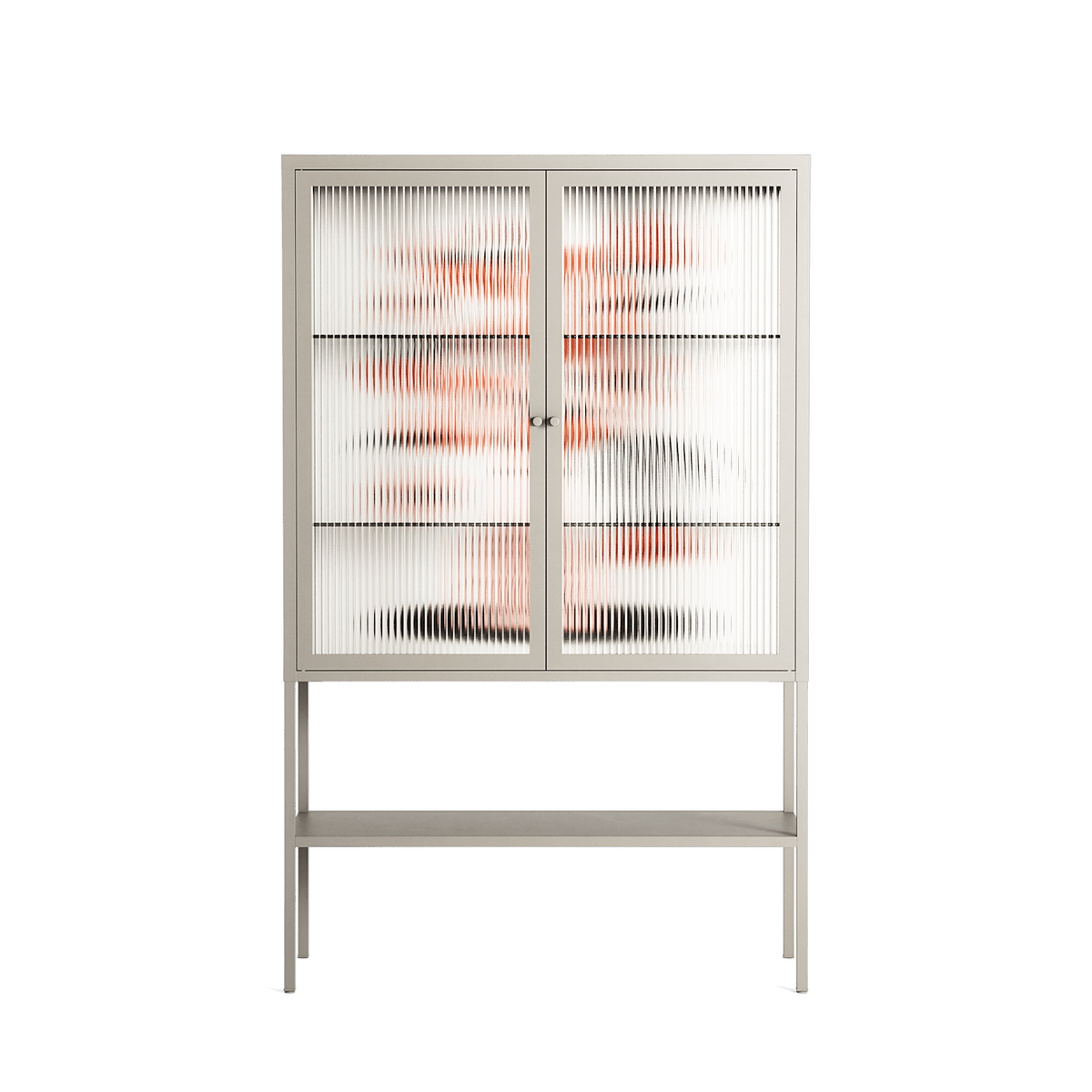 Fuck - Loft Cabinet - Aley Wild - Pebble - Reeded glass