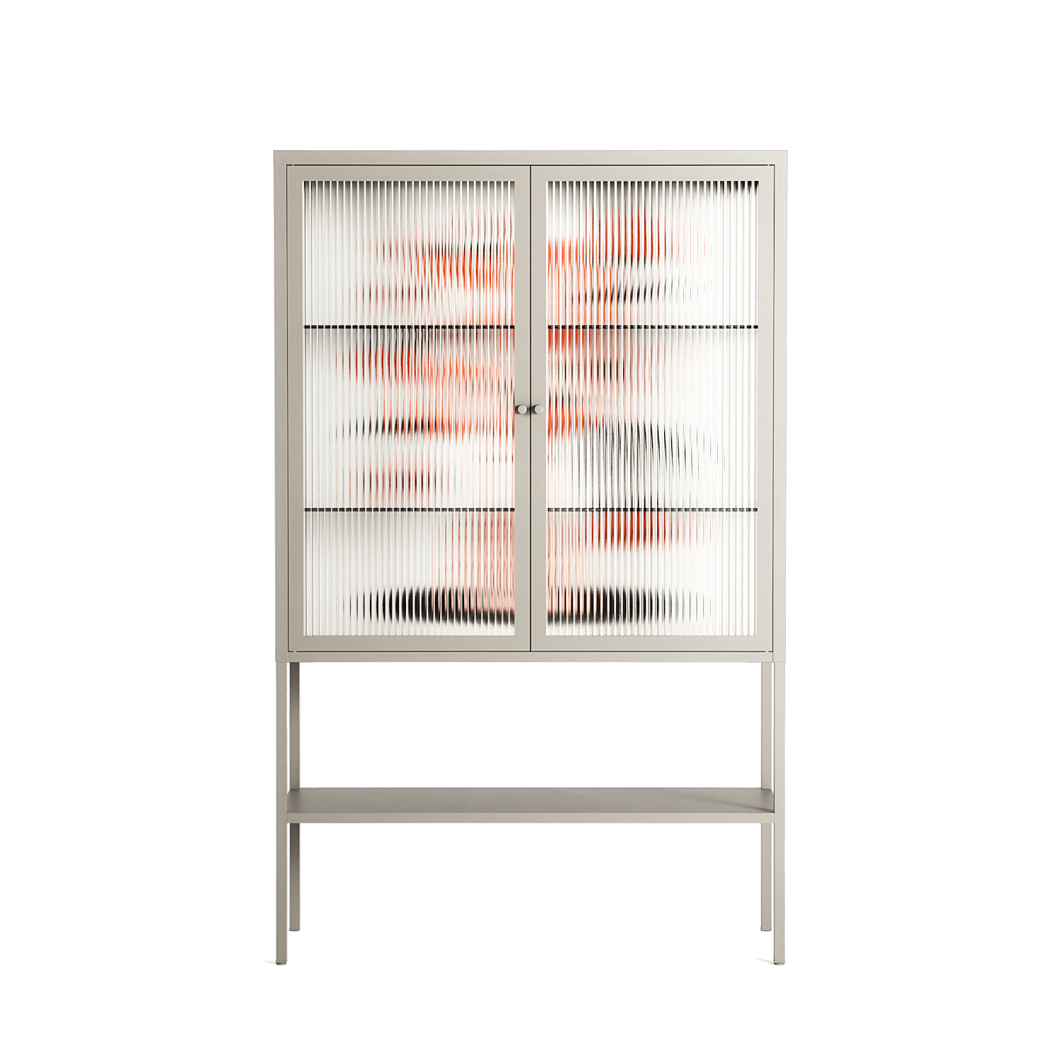 Fuck - Loft Cabinet - Aley Wild - Pebble - Reeded glass