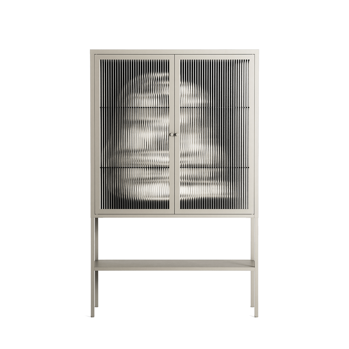Nudes on Nudes - Loft Cabinet - Aley Wild - Pebble - Reeded glass