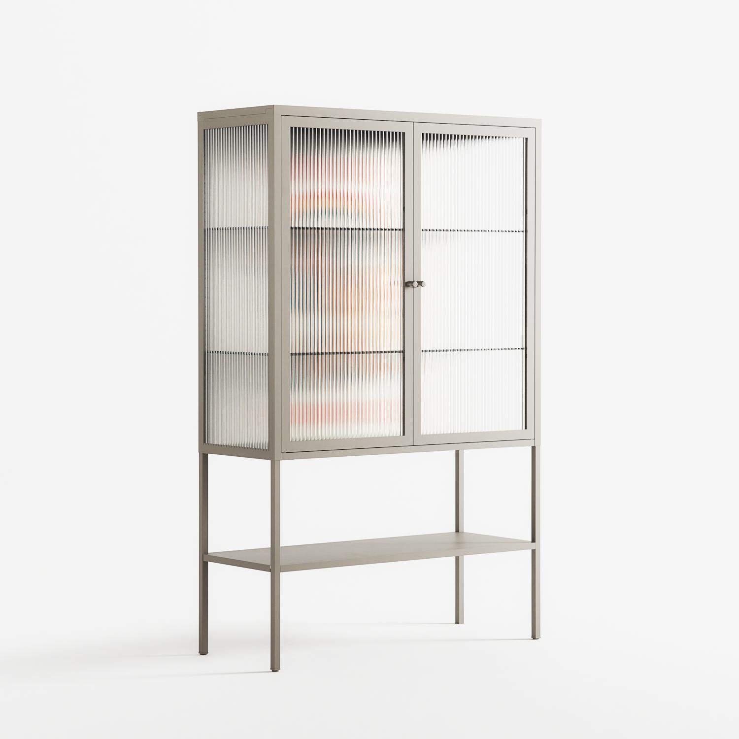Vibing With The Universe - Loft Cabinet - Aley Wild - Pebble - Reeded glass