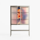 Hidden Beauty - Loft Cabinet - Raissa Oltmanns - Pebble - Reeded glass