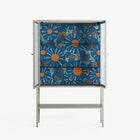 Bellis Bounty Blue - Loft Cabinet - Amy Suther - Pebble - Reeded glass