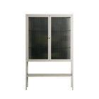 Midnight Dune - Loft Cabinet - Amy Suther - Pebble - Reeded glass