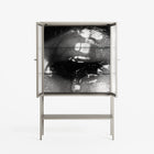 Gel - Loft Cabinet - Nadia Ryder - Pebble - Reeded glass