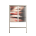 Teeth - Loft Cabinet - Nadia Ryder - Pebble - Reeded glass