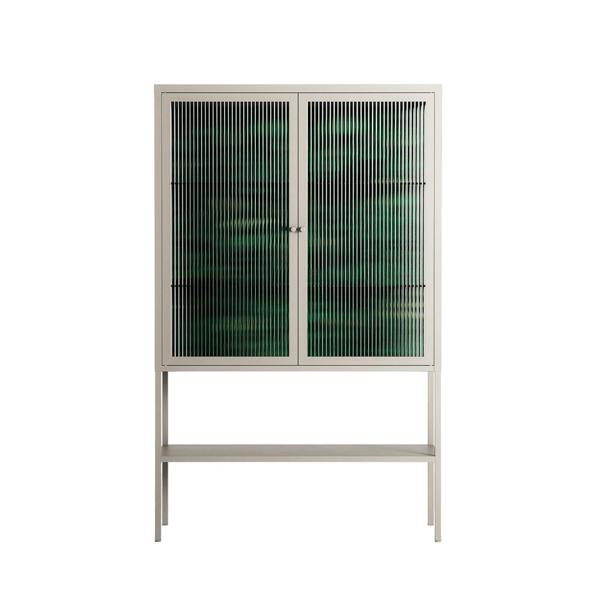 Thankful - Loft Cabinet - Craig Watkins - Pebble - Reeded glass