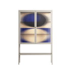 Entrance - Loft Cabinet - Oluwasheyi Adebayo - Pebble - Reeded glass