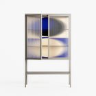 Entrance - Loft Cabinet - Oluwasheyi Adebayo - Pebble - Reeded glass