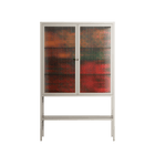 Hours - Loft Cabinet - Oluwasheyi Adebayo - Pebble - Reeded glass