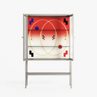 Parallel Mirage - Loft Cabinet - Oluwasheyi Adebayo - Pebble - Reeded glass