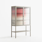 Parallel Mirage - Loft Cabinet - Oluwasheyi Adebayo - Pebble - Reeded glass