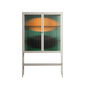 Soul Split - Loft Cabinet - Oluwasheyi Adebayo - Pebble - Reeded glass