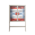 Velvet Dusk - Loft Cabinet - Oluwasheyi Adebayo - Pebble - Reeded glass
