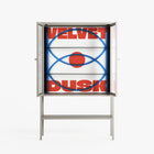Velvet Dusk - Loft Cabinet - Oluwasheyi Adebayo - Pebble - Reeded glass