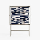 Wave Lens - Loft Cabinet - Oluwasheyi Adebayo - Pebble - Reeded glass
