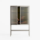 Friday Night Rituals - Loft Cabinet - Kristin Eriksson - Pebble - Reeded glass