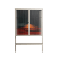 Bubbles & Oranges - Loft Cabinet - Kristin Eriksson - Pebble - Reeded glass